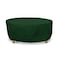 Eevelle Meridian Round Table/Firepit Cover, Hunter Green, 42 in L x 42 in W x 25.5 in H MDTRDS-HTR - alternate 1